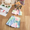 Rhoda Tie Dye Strap Shirt & Summer Short