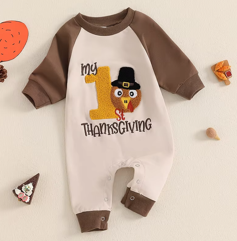 Dancy Earth Tone Thanksgiving Jumpsuit