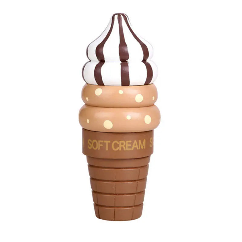 Wooden Ice Cream Magnetic Toy