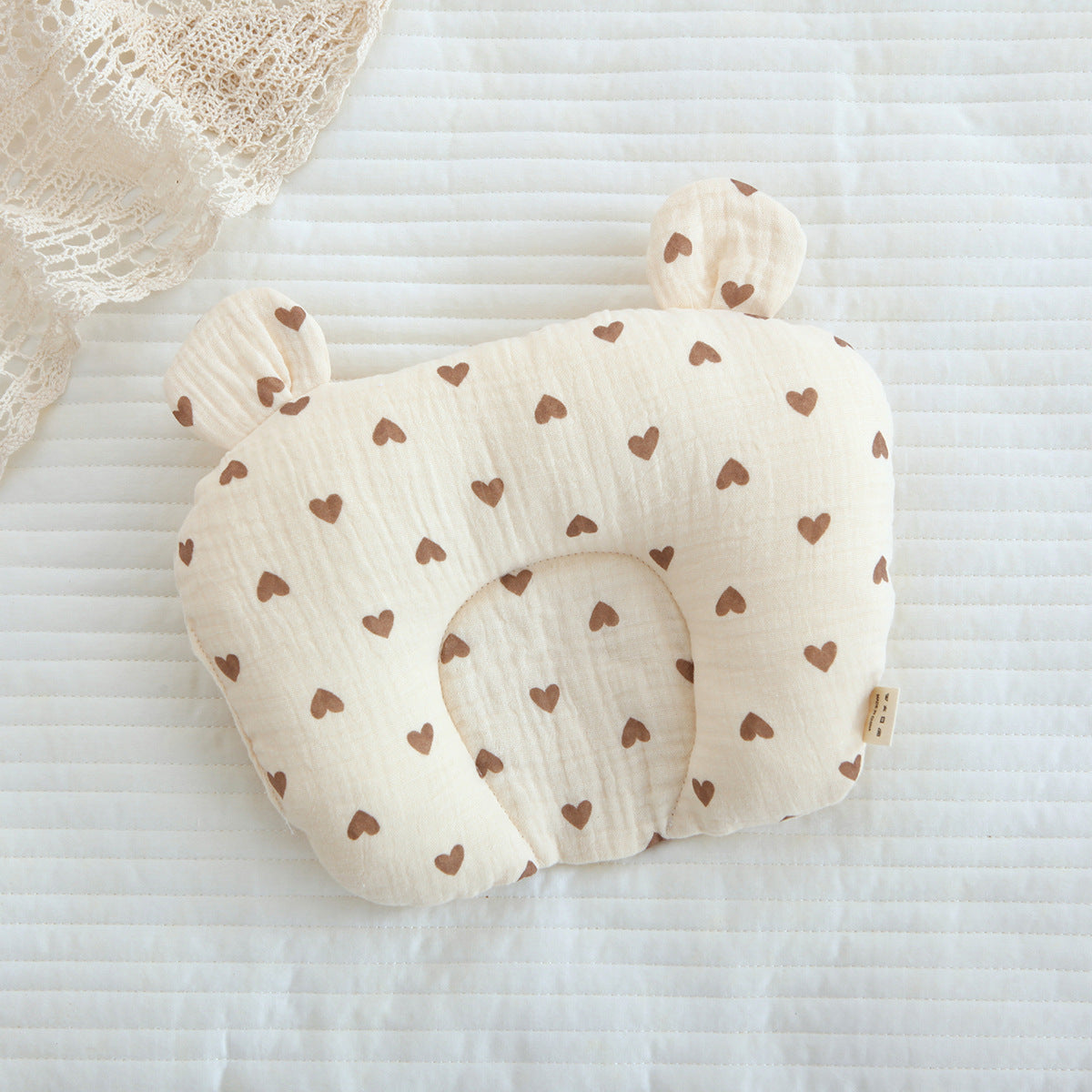 Cotton Baby Gauze Anti Deflection Head Shaping Pillow