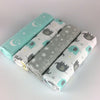 4Pcs New Born Cotton  Swaddle  Blanket