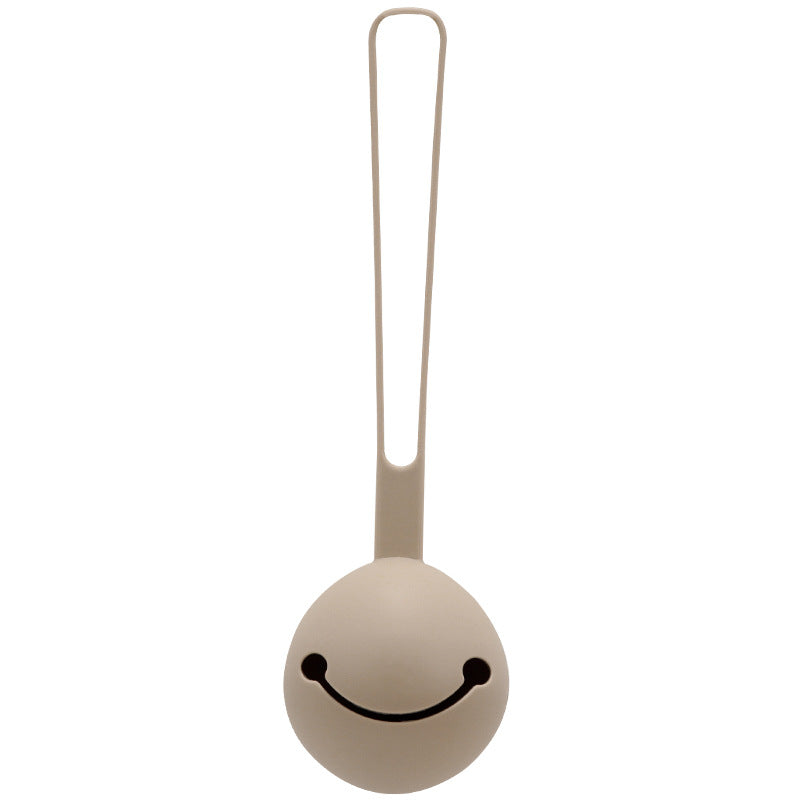 Smiley Face Pacifier Silicone  Storage Bag